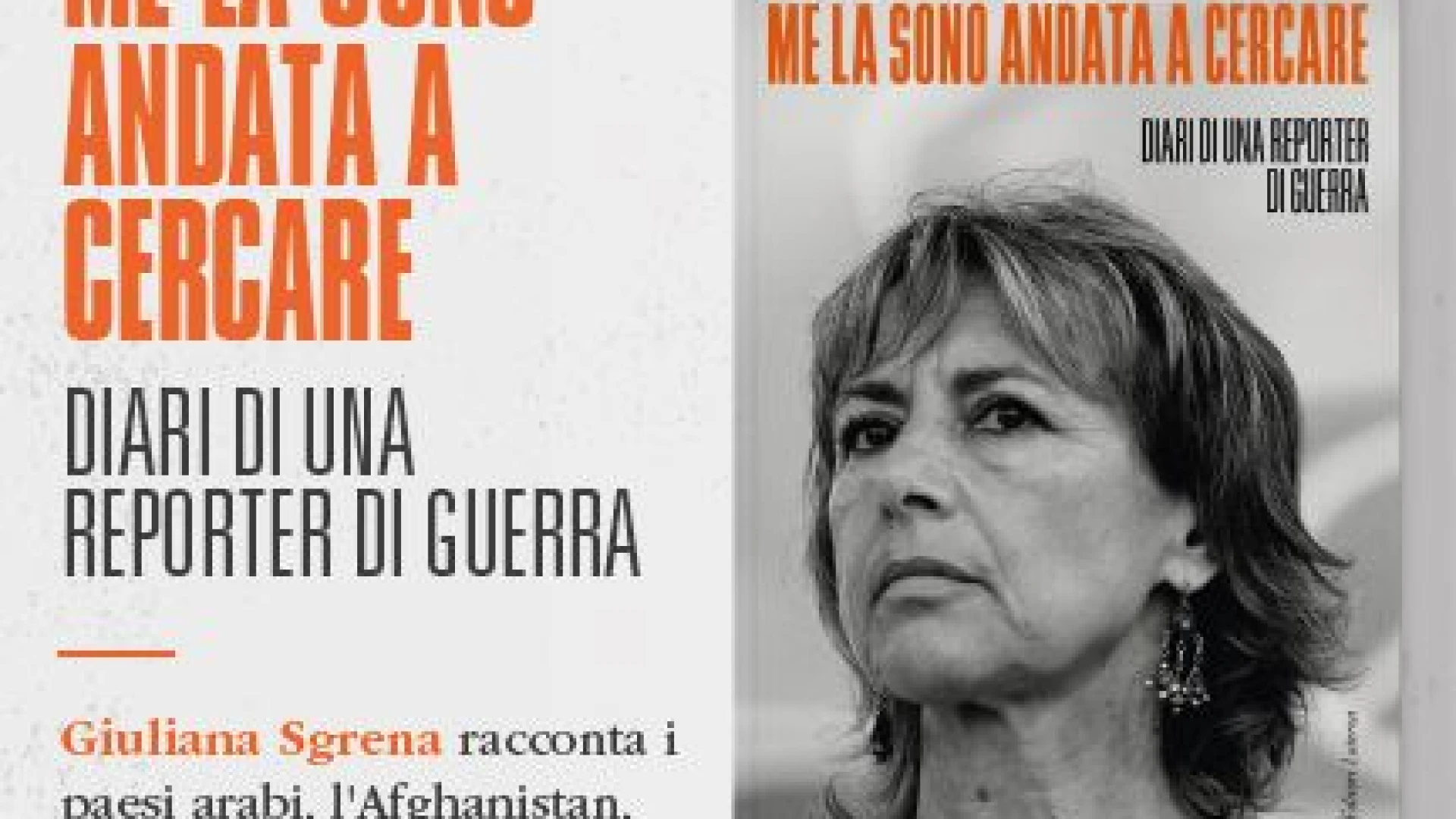 Giuliana Sgrena presenta il suo libro a Campobasso. Appuntamento culturale promosso da Assostampa Molise.
